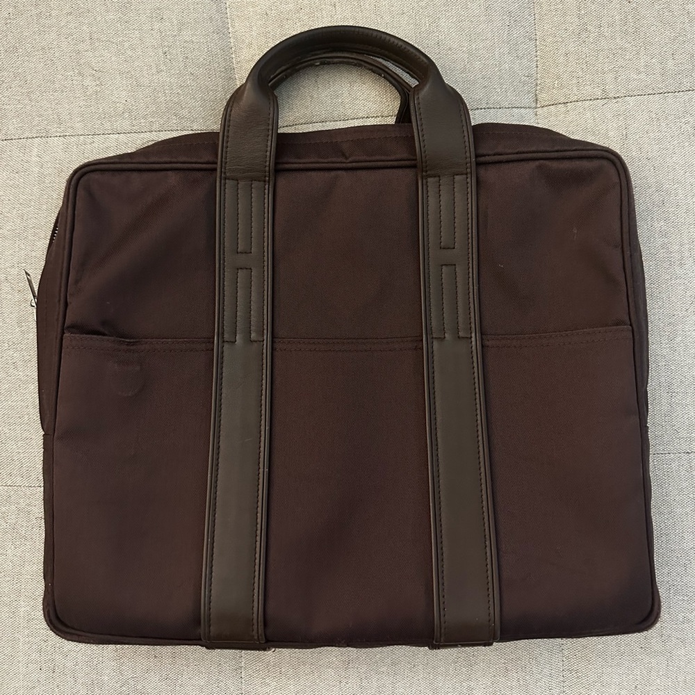 Hermes Vintage Briefcase / Laptop Bag 100 Authentic Gem